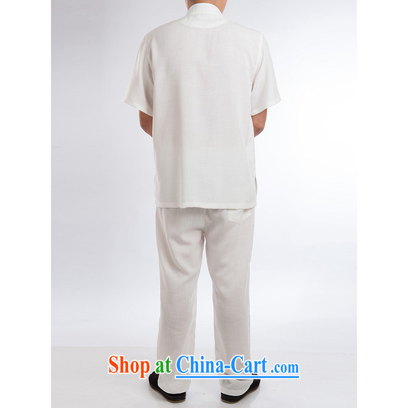 100 brigade Bailv summer stylish thin disk for casual, short-sleeved comfortable elasticated trousers men's package white 190,100 brigade (Bailv), online shopping