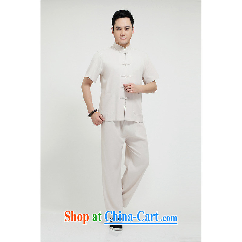 100 brigade Bailv summer stylish thin disk for casual, short-sleeved comfortable elasticated trousers men's package white 190,100 brigade (Bailv), online shopping