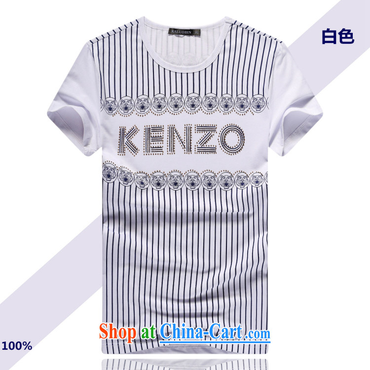 Orange Ngai advisory committee * Men's short-sleeved shirt T 2015 summer New Men's casual stylish stripes optimize stamp loose-Shirts Po blue XL pictures, price, brand platters! Elections are good character, the national distribution, so why buy now enjoy more preferential! Health