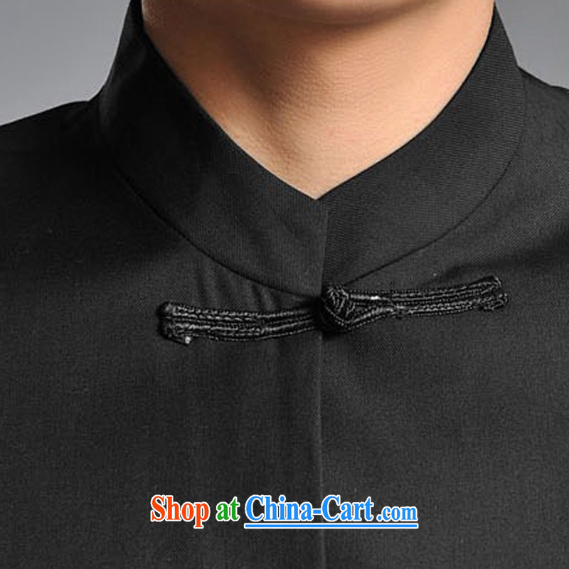 A Chinese Generalissimo 2015 new national costumes China wind, for cultivating from hot Dragon tattoo Chinese men and a black T-shirt XXXXL, property, language (wuyouwuyu), shopping on the Internet