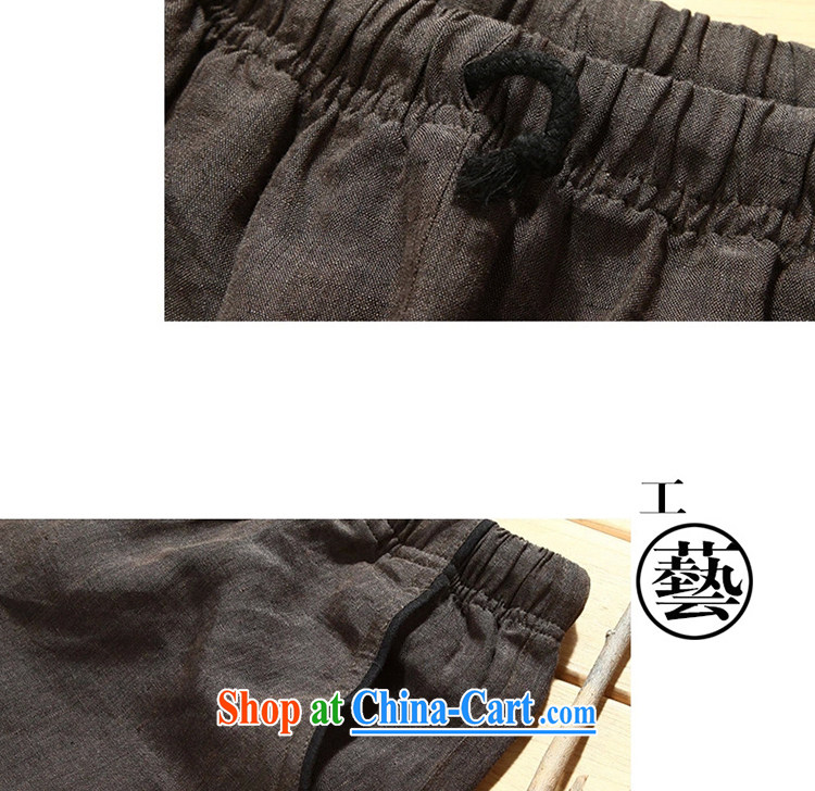 Tibetan silk manuscripts summer 2015 men's cotton the trousers black coffee-colored 156,005 190/XXXL pictures, price, brand platters! Elections are good character, the national distribution, so why buy now enjoy more preferential! Health