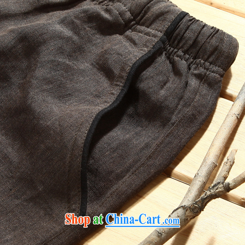 Tibetan swords into plowshares in summer 2015 men's cotton the trousers black coffee-colored 156,005 190/XXXL, hiding their swords into plowshares, and shopping on the Internet