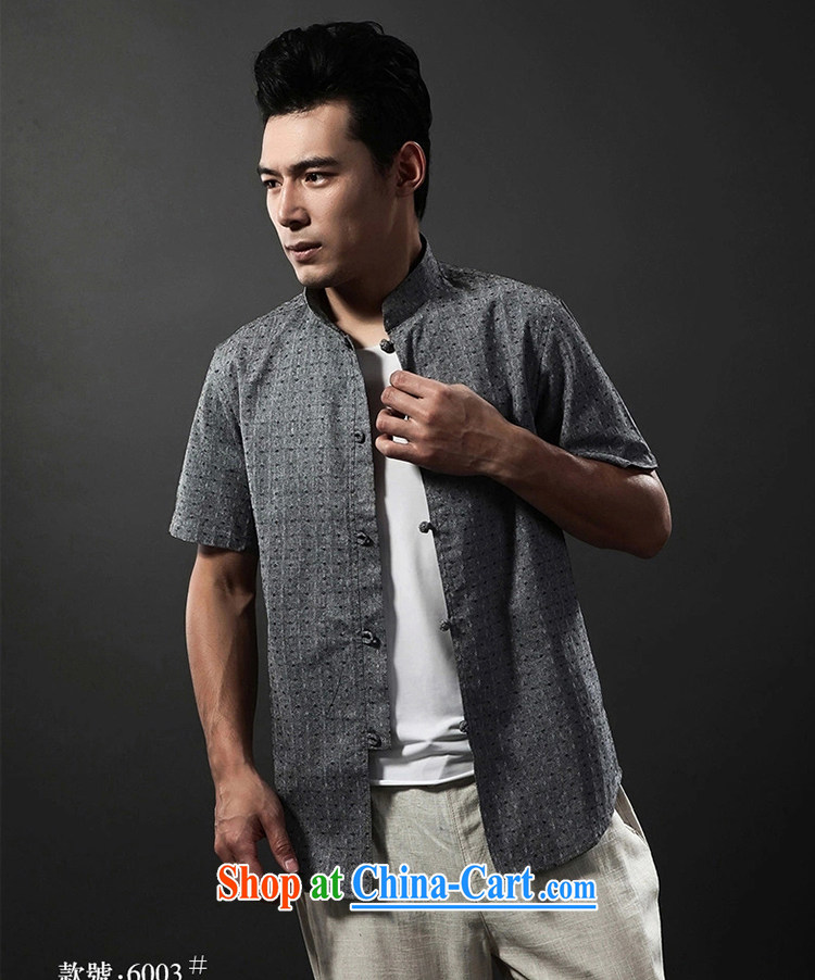 Tibetan swords into plowshares summer 2015 men's Chinese cotton mA short sleeve T-shirt Chinese style trousers green 6007 180/XL pictures, price, brand platters! Elections are good character, the national distribution, so why buy now enjoy more preferential! Health