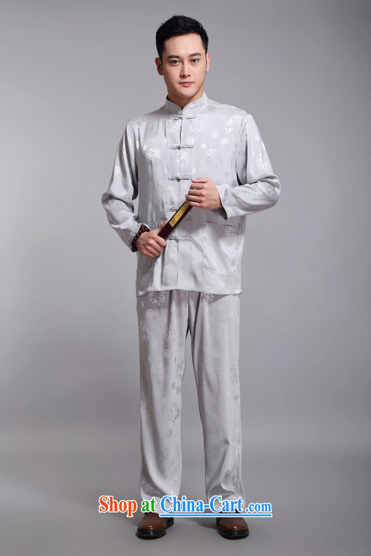 Silver armor Chinese male, Mr Ronald ARCULLI Chinese men and Kit, served long-sleeved Chinese wind hand-tie silk middle-aged and older Chinese men and red 190 pictures, price, brand platters! Elections are good character, the national distribution, so why buy now enjoy more preferential! Health