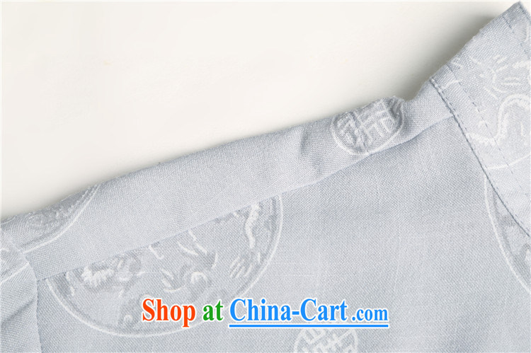 kyung-ho Tang covered by the Chinese media clip washable linen half sleeve shirt, elderly, men's summer linen short-sleeve kit white 4XL pictures, price, brand platters! Elections are good character, the national distribution, so why buy now enjoy more preferential! Health