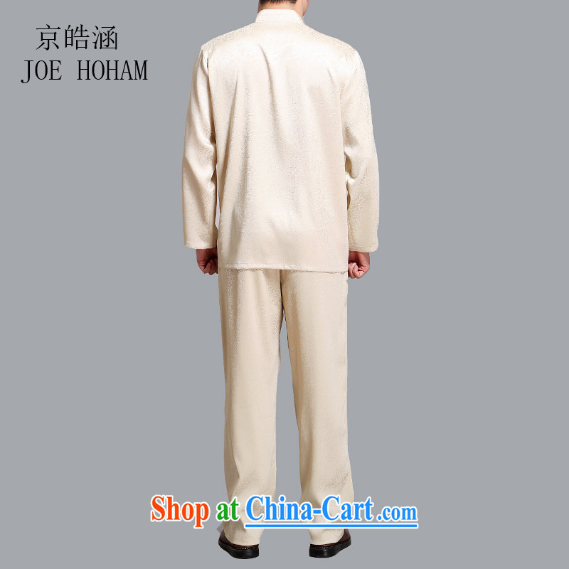 kyung-ho covered by Han-summer men Tang package installed in long-sleeved elderly cotton men's T-shirt Dad Grandpa summer gold 4 XL, Beijing Ho (JOE HOHAM), online shopping