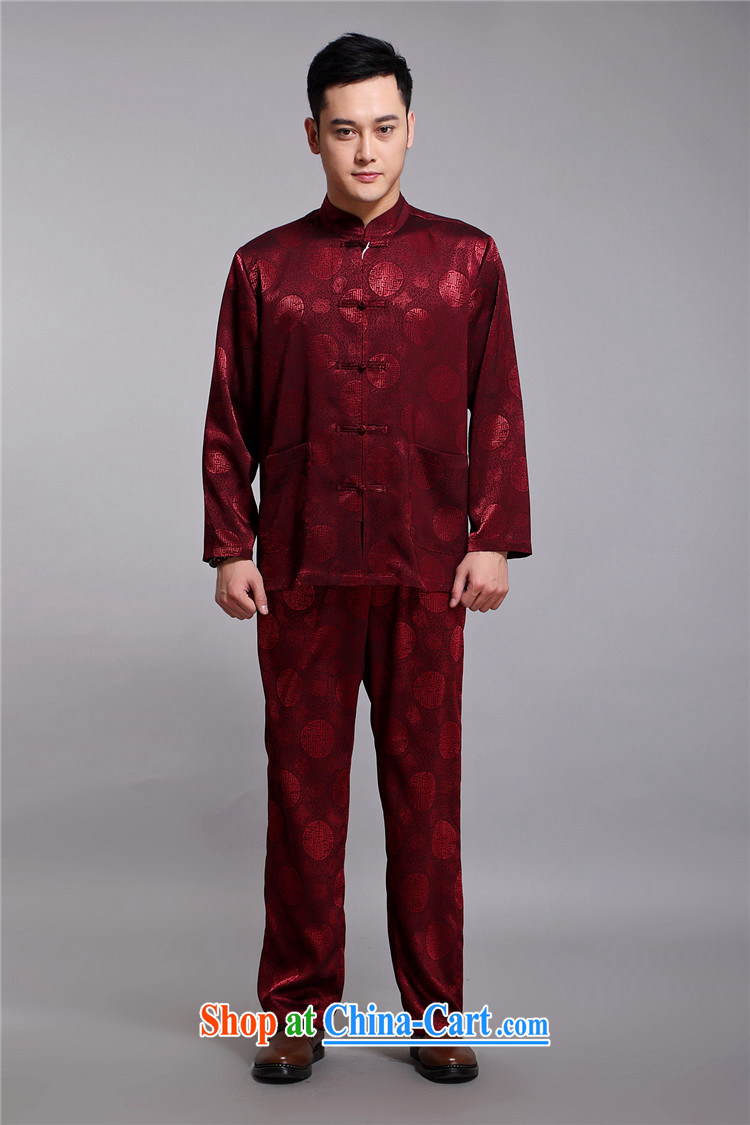 kyung-ho Tang covered by the package of Han-Chinese wind men's long-sleeved summer Chinese elderly in national costumes Uhlans on 4 XL pictures, price, brand platters! Elections are good character, the national distribution, so why buy now enjoy more preferential! Health