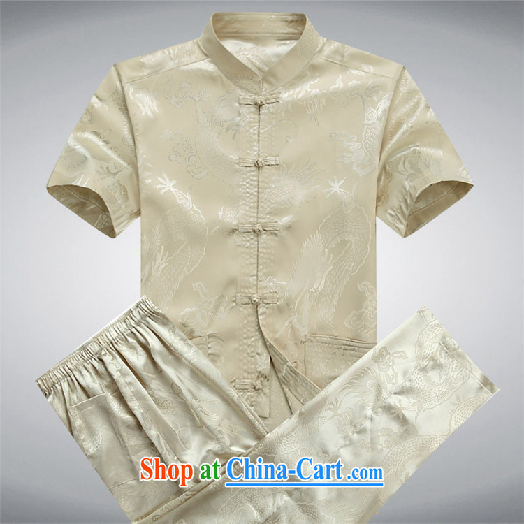 The chestnut mouse summer new middle-aged and older Chinese men and Chinese men's short-sleeve packaged the code Tang package Black Kit XXXL pictures, price, brand platters! Elections are good character, the national distribution, so why buy now enjoy more preferential! Health