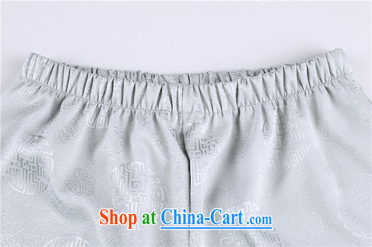kyung-ho covered by men with short set short-sleeved older persons in men's T-shirt Dad Grandpa pants summer T-shirt light gray 4 XL pictures, price, brand platters! Elections are good character, the national distribution, so why buy now enjoy more preferential! Health