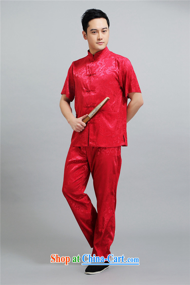kyung-ho summer covered by new middle-aged and older men Tang replace short-sleeved morning exercise clothing Tai Chi exercises his father's grandfather is white 4 XL pictures, price, brand platters! Elections are good character, the national distribution, so why buy now enjoy more preferential! Health