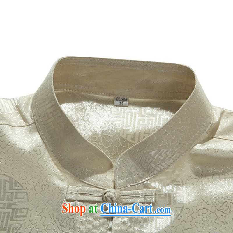The summer, new Chinese men's T-shirt with short sleeves, and older persons, served Chinese style men's short-sleeved shirt gray L, the Tony Blair (AICAROLINA), and, on-line shopping