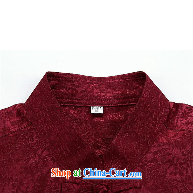 The chestnut mouse spring thin long-sleeved men's clothing, for Nepal in serving older clothing men and long-sleeved Tang replacing kit Blue Kit XXXL, the chestnut mouse (JINLISHU), shopping on the Internet