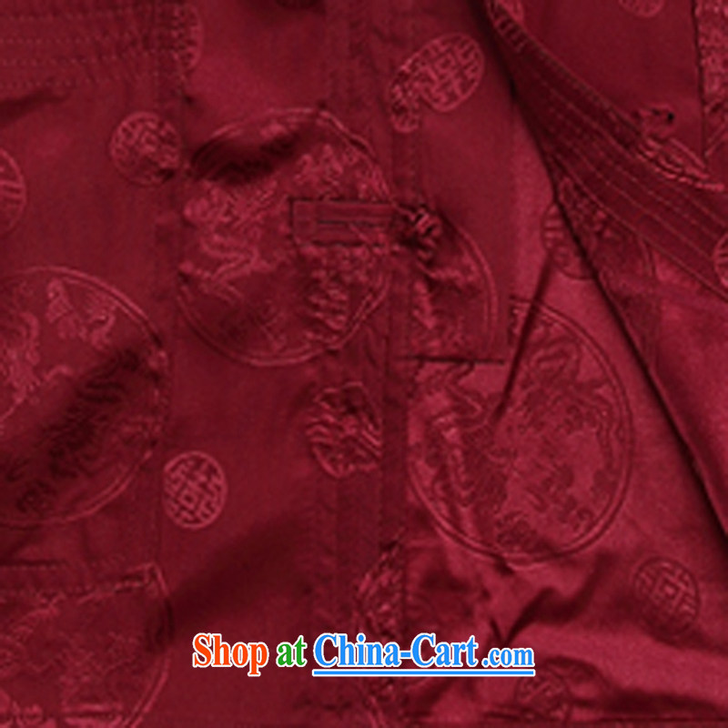 China wind knitting cowboy Chinese Chinese jacket Beauty Fashion, for retro T-shirt red XXXL, the child (MORE YI), shopping on the Internet