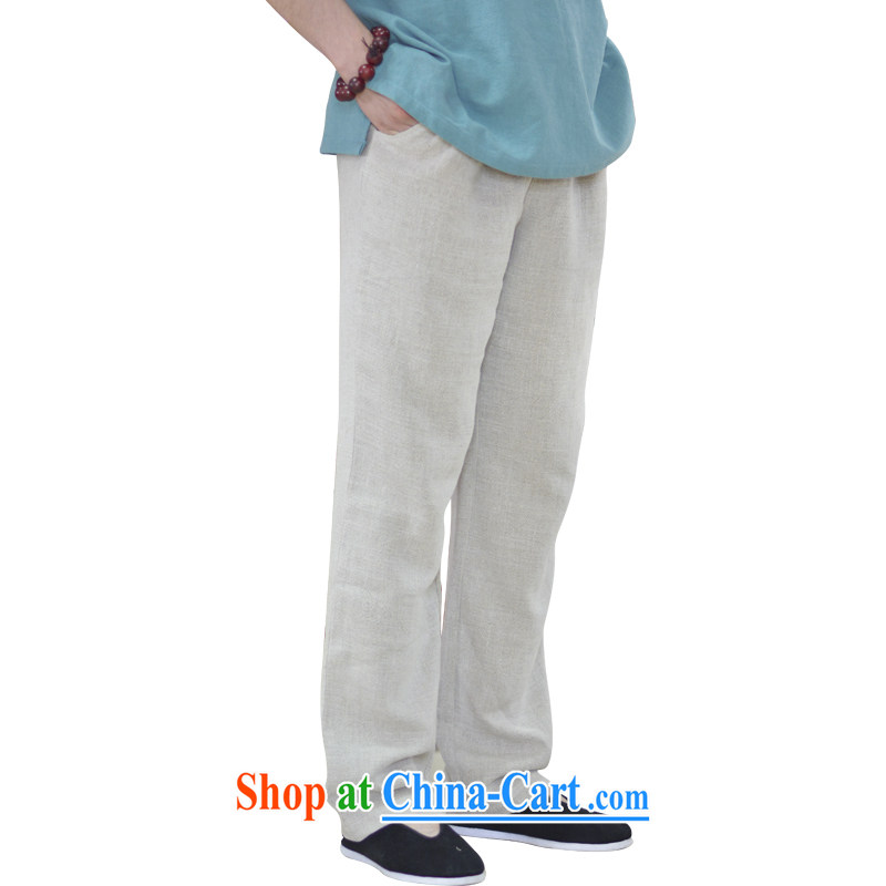 Linen pants men's summer men's pants loose cotton the commission has been the men's trousers ethnic wind trousers linen XL, at the foot of the mountains, sports, and shopping on the Internet