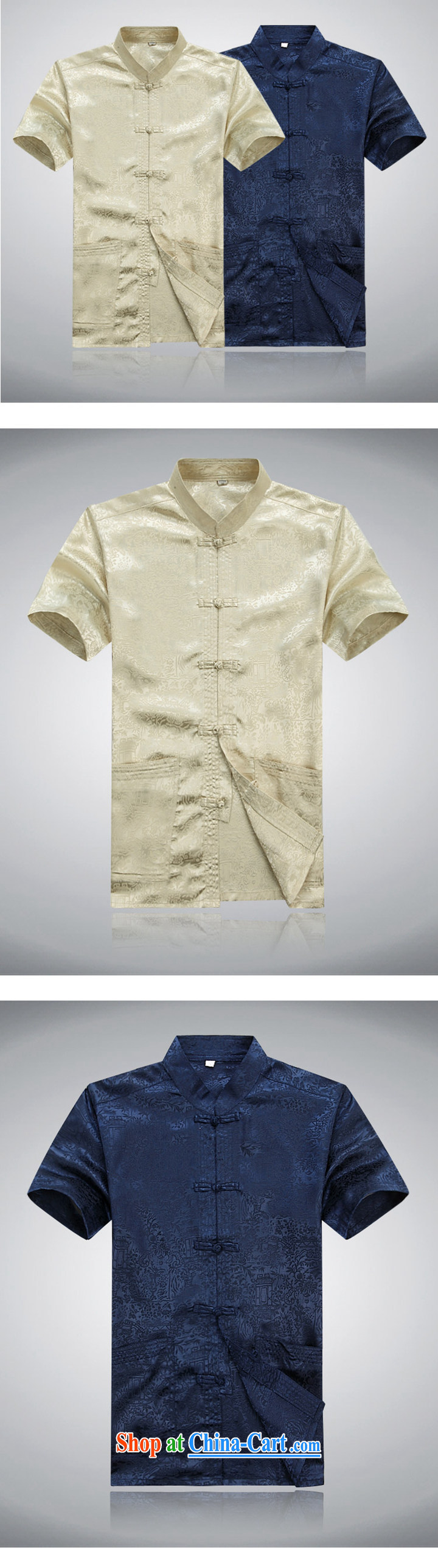 Summer short-sleeved Chinese China wind, older Chinese Chinese Ethnic Wind elderly Chinese White A XXXL pictures, price, brand platters! Elections are good character, the national distribution, so why buy now enjoy more preferential! Health