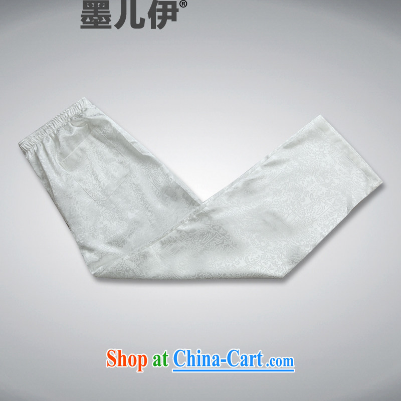 Summer short-sleeved Chinese China wind, older Chinese Chinese Ethnic Wind elderly Chinese White A XXXL, the child (MORE YI), shopping on the Internet