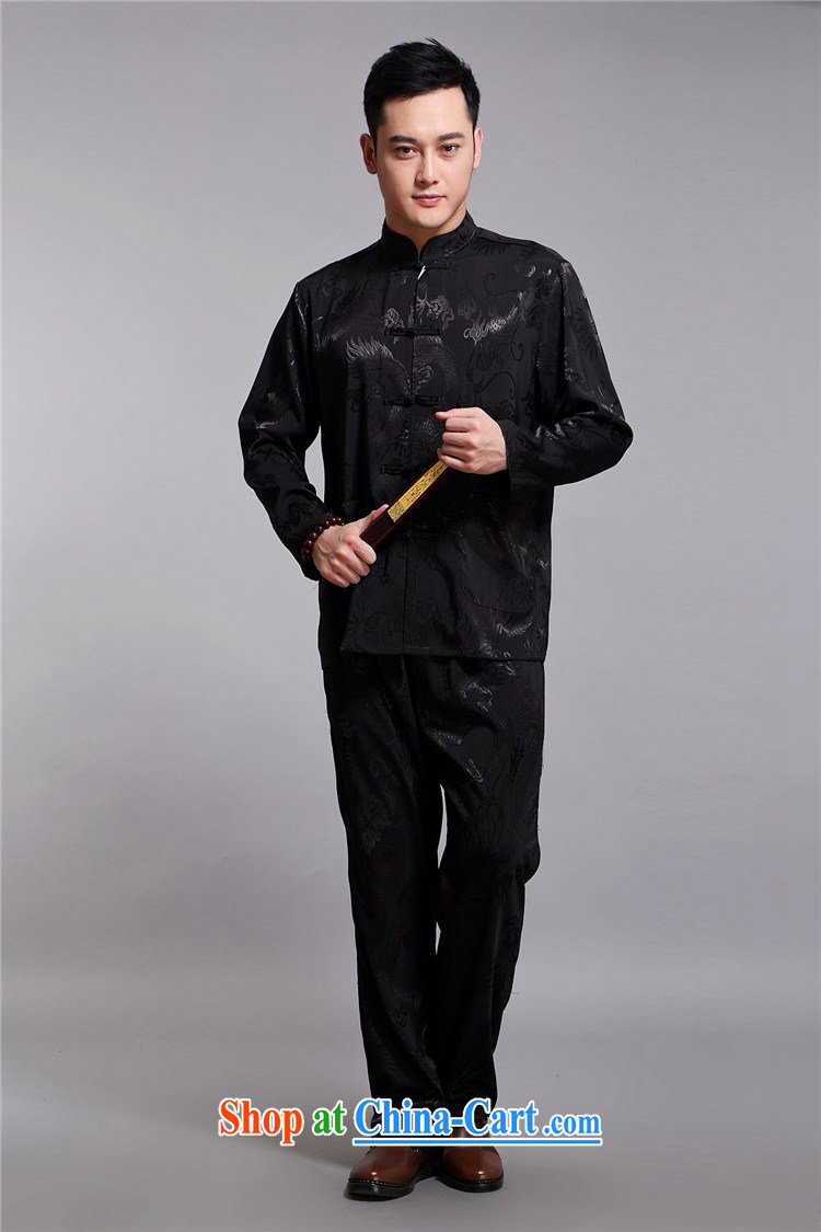 The chestnut mouse elderly Chinese long-sleeved Kit men Han-in smock older, for the charge-back national dress white 4XL pictures, price, brand platters! Elections are good character, the national distribution, so why buy now enjoy more preferential! Health