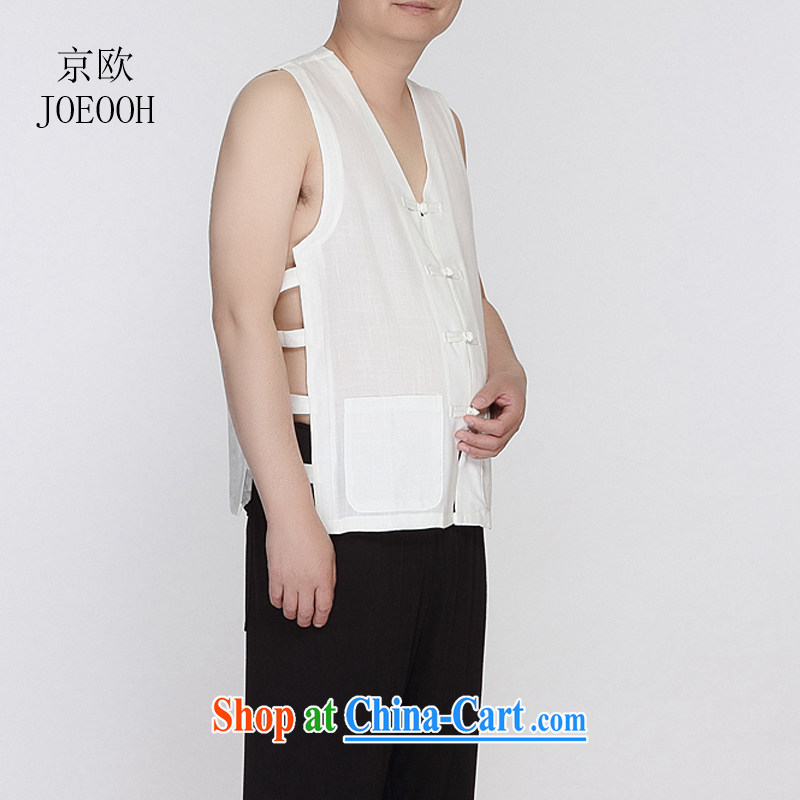 Putin's European Summer thin Tang in older men leisure and indeed intensify Chinese sleeveless, shoulder a white XXXL, Beijing (JOE OOH), shopping on the Internet