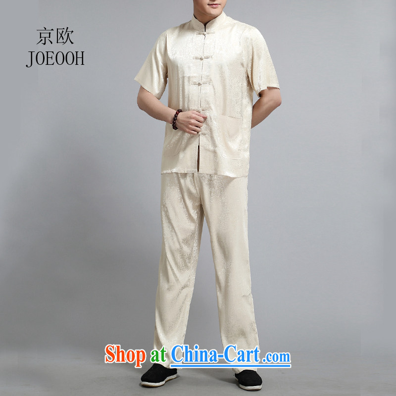 Vladimir Putin in the older Chinese short-sleeve packaged Ethnic Wind dress Chinese, for the charge-back gold 4 XL/190, Beijing (JOE OOH), online shopping