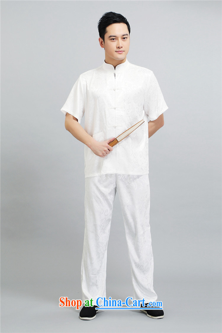 The Beijing Summer men's short-sleeved Chinese China wind in Kowloon, in older Chinese men and set light gray L/170 pictures, price, brand platters! Elections are good character, the national distribution, so why buy now enjoy more preferential! Health