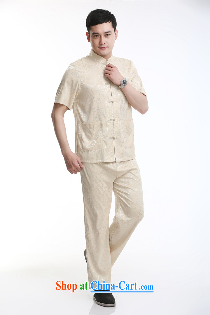 Chinese men and new short-sleeved Tang package installed in the Men's old men casual summer Chinese clothing elderly gray a 170 pictures, price, brand platters! Elections are good character, the national distribution, so why buy now enjoy more preferential! Health