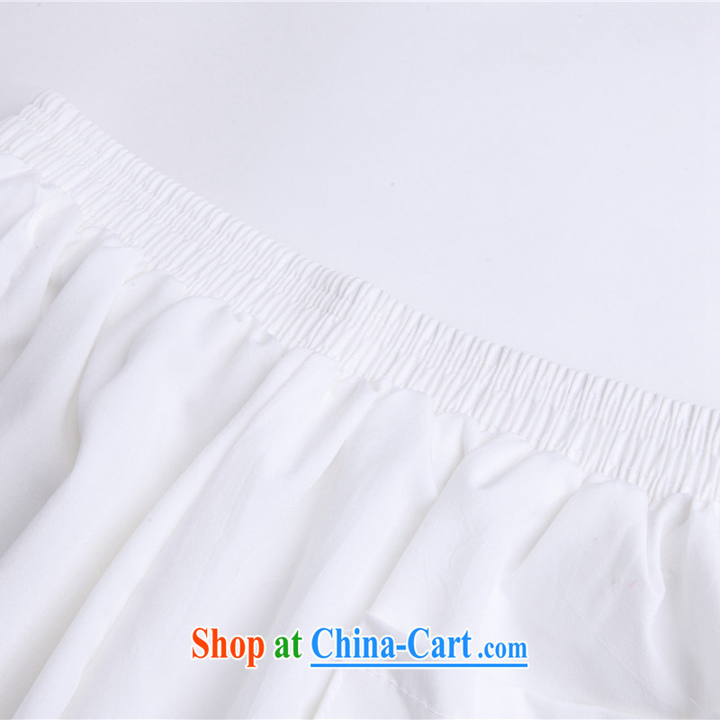 Yi Neighborhoods once and for all in an older persons summer men's short-sleeved cotton the Chinese men's short-sleeved, served short-sleeved Tang on the code 07 - Tang replace circle white 42, Yi neighborhoods once and for all, and shopping on the Intern