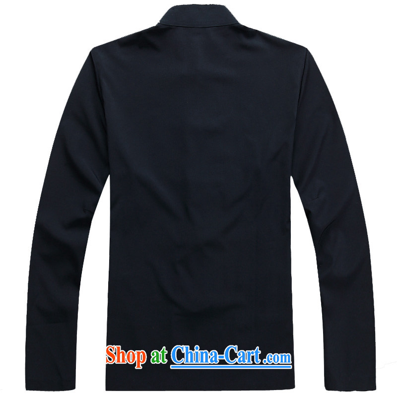 The Royal free Paul 2015 New Tang is in the men's long-sleeved old Tang package loaded old life clothing Tang jackets China wind package mail 2046 blue/A 190, the Dili free Paul (KADIZIYOUBAOLUO), online shopping