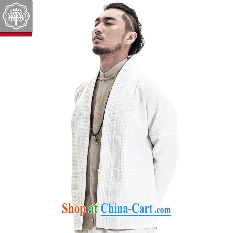 tree and Chinese wind men's Tang is improved the service men's clothing spring 2015 new Chinese original men's retreat serving white 185/XXL, tree (EYENSREE), online shopping