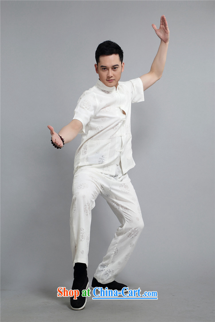 The Adelaide Man Tang replace short-sleeved package summer in older persons with short short-sleeve kit jogging with leisure package Han-kung fu T-shirt white 4XL pictures, price, brand platters! Elections are good character, the national distribution, so why buy now enjoy more preferential! Health