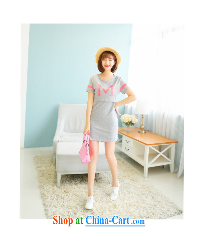 Orange Ngai advisory committee * summer new stylish, breast-feeding and clothing long nursing dresses cotton summer feeding and clothing gray XXL pictures, price, brand platters! Elections are good character, the national distribution, so why buy now enjoy more preferential! Health