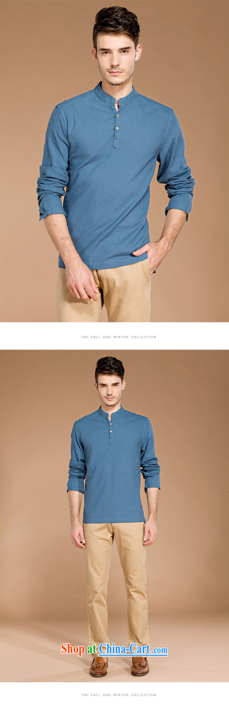 HUANER Tang replace short-sleeve men's 2015 summer China wind and smock-han-linen short-sleeve Chinese shirt male MELD summer blue - Dark purple XXXL pictures, price, brand platters! Elections are good character, the national distribution, so why buy now enjoy more preferential! Health