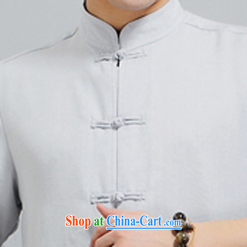 The Carolina boys men's Chinese middle-aged and older men and a short-sleeved Summer Package with middle-aged father older persons with short T-shirt Chinese men and cyan 4XL/190, the Tony Blair (AICAROLINA), online shopping