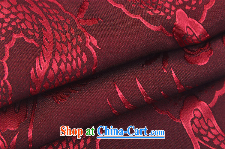 The Carolina boys men's middle-aged and older Chinese men and long-sleeved middle-aged father older persons Tang package installed China wind Male Red 4 XL/190 pictures, price, brand platters! Elections are good character, the national distribution, so why buy now enjoy more preferential! Health
