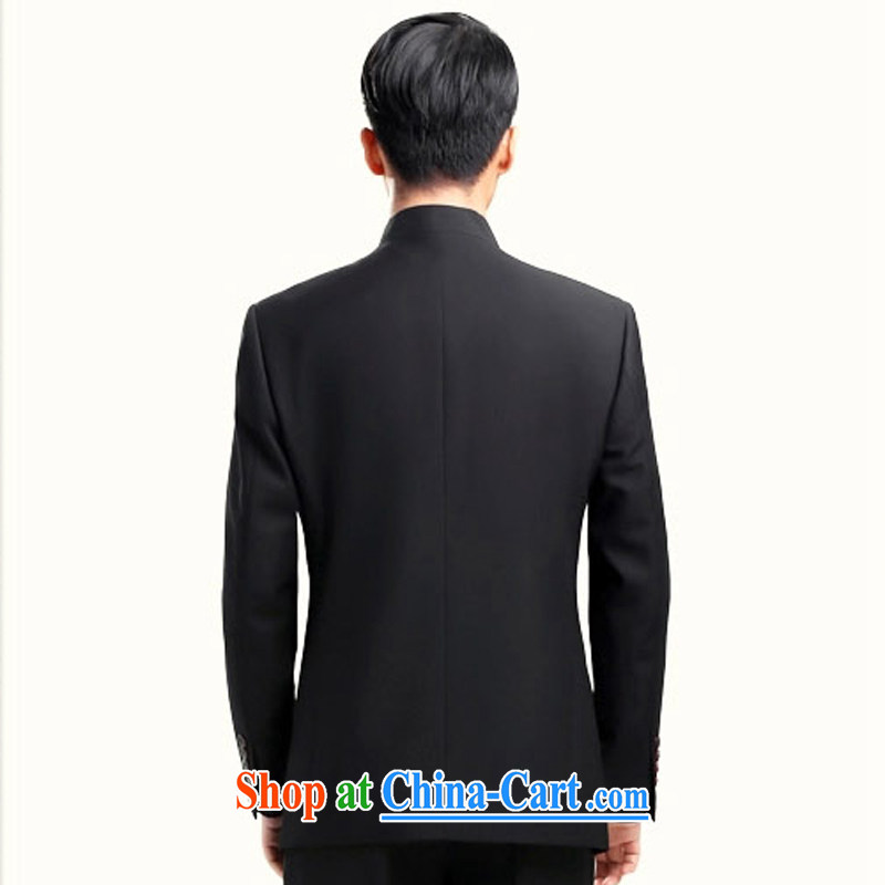And there are Chinese Generalissimo Chinese, who wore suits men's Youth Korean version, with the dress uniform attire pure black 195-82, and a property (wuyouwuyu), shopping on the Internet