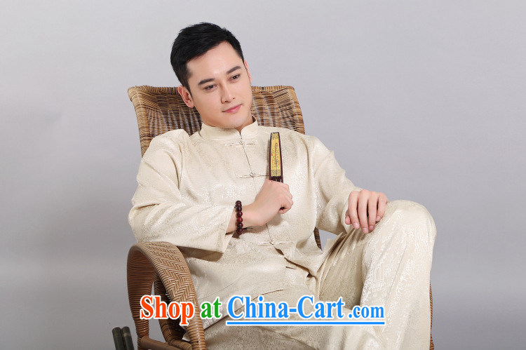 Silver armor, elderly Chinese men and set new, spring and autumn, long-sleeved clothes and Chinese, for the charge-back sauna silk loose Chinese White 180 pictures, price, brand platters! Elections are good character, the national distribution, so why buy now enjoy more preferential! Health