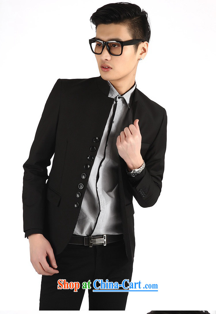 TGK 2015 autumn male new Korean casual suit boys, for cultivating small suit jacket men Tang with black smock XXXL pictures, price, brand platters! Elections are good character, the national distribution, so why buy now enjoy more preferential! Health