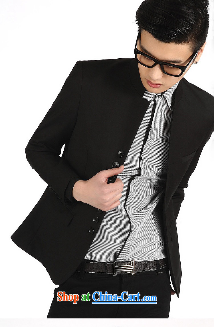 TGK 2015 autumn male new Korean casual suit boys, for cultivating small suit jacket men Tang with black smock XXXL pictures, price, brand platters! Elections are good character, the national distribution, so why buy now enjoy more preferential! Health