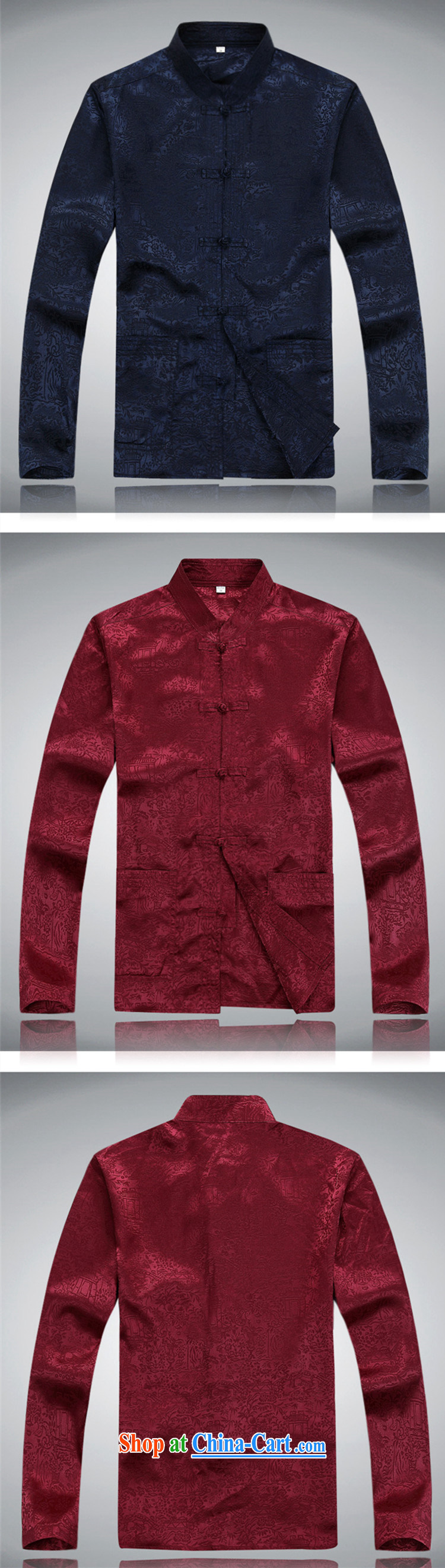 Become familiar with the new men's Chinese long-sleeved Kit older persons in spring and summer with Han-grandfather jacket with Chinese, for retro casual shirt 8060 lucky Red Kit XXXL/190 pictures, price, brand platters! Elections are good character, the national distribution, so why buy now enjoy more preferential! Health