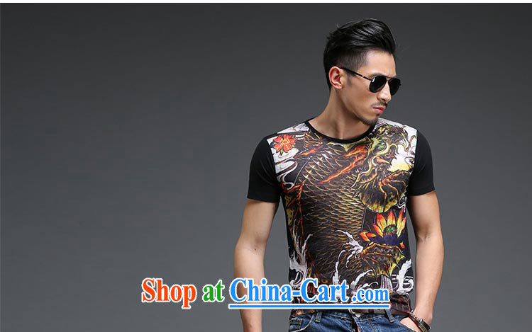 The sponsors of the summer short sleeved shirt T male China Tang is a solid color cotton men T pension with Han-RCK - 2015 2013 black XL (weight 135 - 145 jack) pictures, price, brand platters! Elections are good character, the national distribution, so why buy now enjoy more preferential! Health
