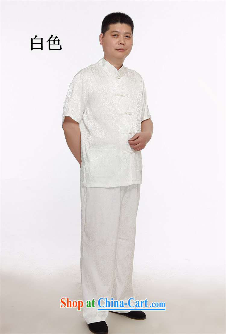 The chestnut mouse 2015 men's Chinese Kit from hot summer thin China wind-buckle old men short-sleeved Chinese kit and white XXXL pictures, price, brand platters! Elections are good character, the national distribution, so why buy now enjoy more preferential! Health