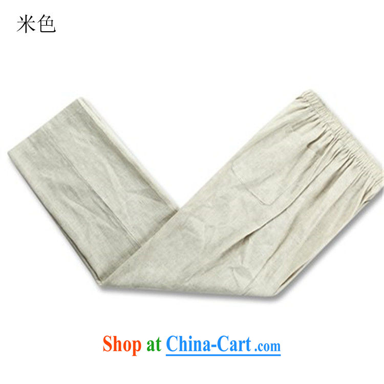The chestnut mouse and spring, and for long-sleeved T-shirt kung fu sets new men's long-sleeved Chinese Kit Chinese costumes and beige Kit XXXL pictures, price, brand platters! Elections are good character, the national distribution, so why buy now enjoy more preferential! Health