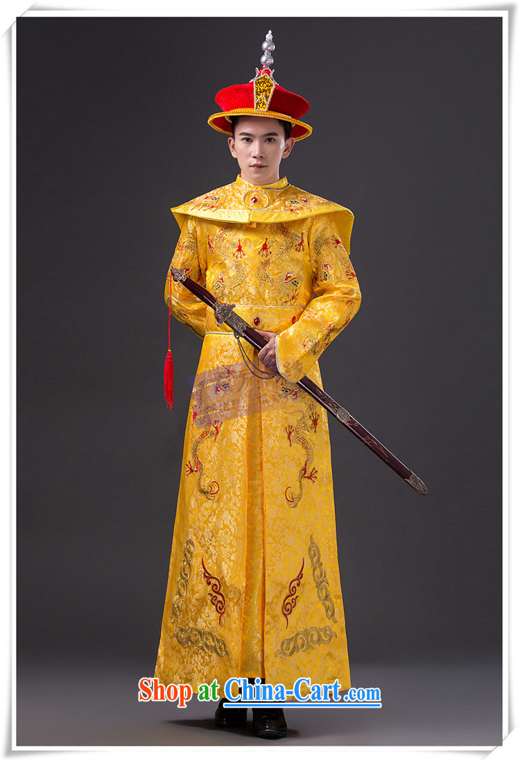 Time Syrian costumes clothing men and ancient Qing dynasty imperial Emperor Emperor loaded dragon robe film photography Prince Edward, served King Show photo building photo service costumes adult, pictures, price, brand platters! Elections are good character, the national distribution, so why buy now enjoy more preferential! Health