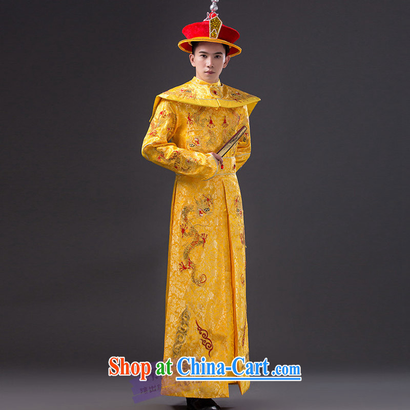 Time SYRIAN ARAB costumes clothing men and ancient Qing dynasty imperial Emperor Emperor loaded dragon robe film photography Prince Edward, served King Show photo building photo service costumes adult, time, and shopping on the Internet