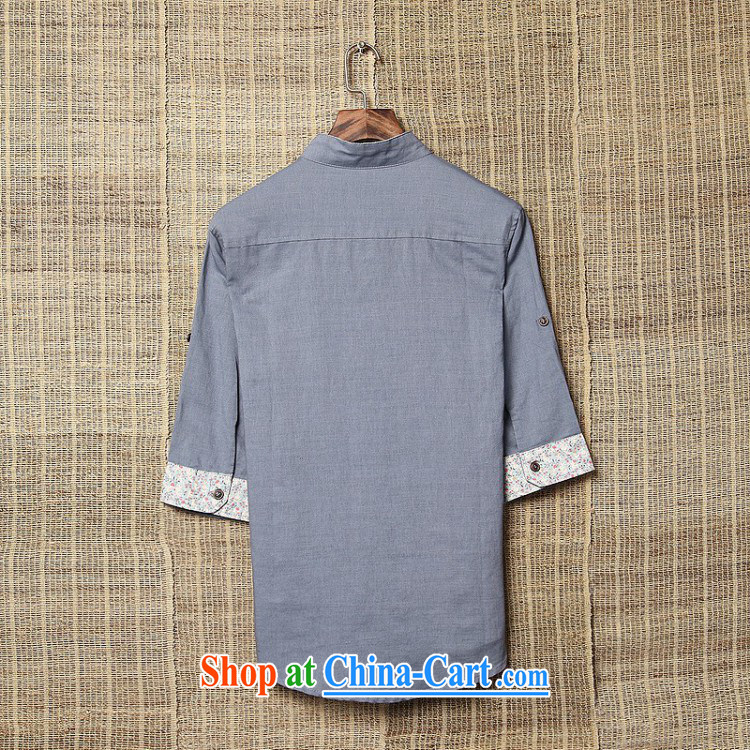 Dan Jie Shi summer cuff in linen shirt Chinese style is very short sleeve T-shirt a Field Unit for the comfort and breathability to the beige XXL (160 - 180 ) jack pictures, price, brand platters! Elections are good character, the national distribution, so why buy now enjoy more preferential! Health