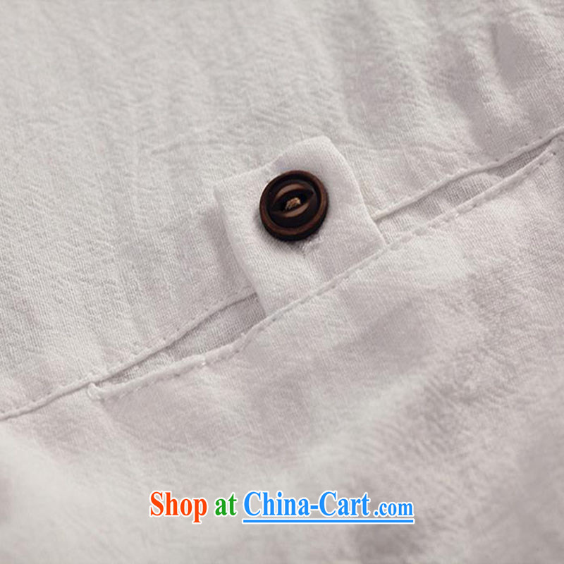 Dan Jie Shi-summer new, men's linen T shirt cotton the commission cultivating short-sleeved T the Commission the T-shirt large, T-shirts and to the payment Po blue XL ., Dan Jie Shi (DAN JIE SHI), online shopping