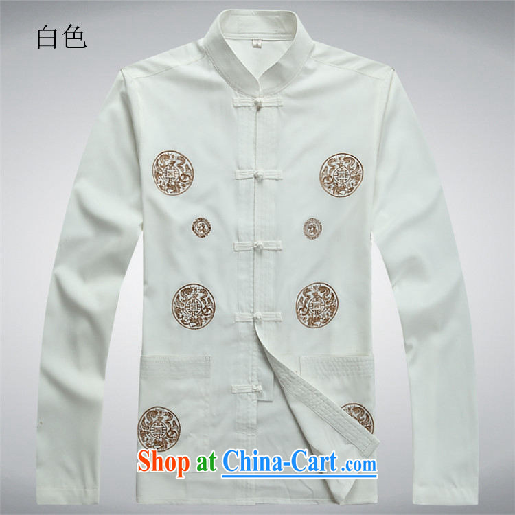 The chestnut Mouse middle-aged and older Chinese Kit long-sleeved spring and summer thin middle-aged man Tang replace Kit father in older male beige Kit XXXL pictures, price, brand platters! Elections are good character, the national distribution, so why buy now enjoy more preferential! Health