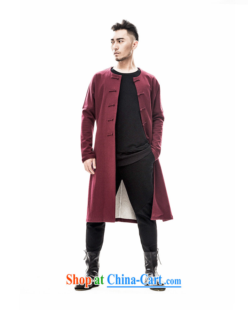 2015 fall/winter new paragraph tree Chinese men and Han-improved autumn tides, long coats Chinese jacket men and Chinese Wind and Zeng Peiyan color 185/XXL pictures, price, brand platters! Elections are good character, the national distribution, so why buy now enjoy more preferential! Health