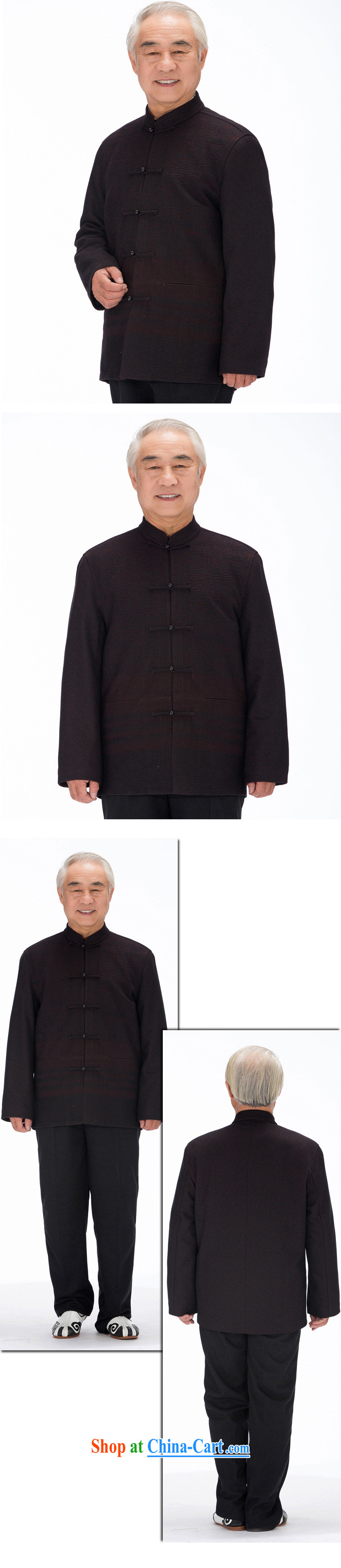 Stakeholders line cloud high-pressure take men's Chinese Chinese long-sleeved wool jacket older hair that winter, thick, for DYD - 14,012 deep red 4 XL pictures, price, brand platters! Elections are good character, the national distribution, so why buy now enjoy more preferential! Health