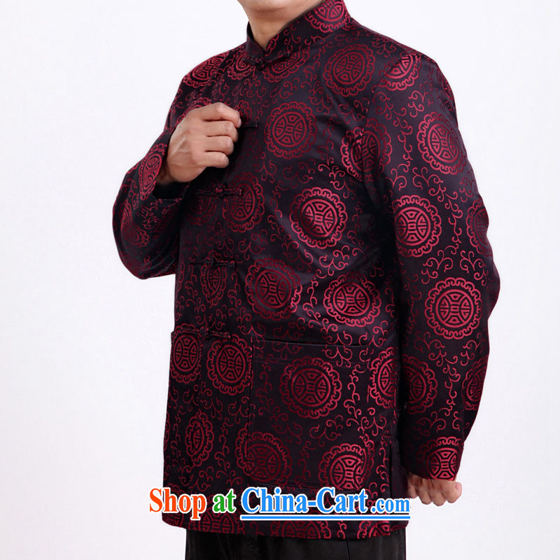 Stakeholders line cloud fall and winter elderly grandparents, older men Tang jackets male DY 1338 red XXXL stakeholders, the cloud (YouThinking), and, on-line shopping
