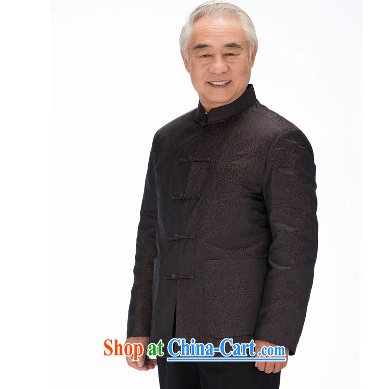 Stakeholders line cloud men Chinese cotton Chinese, for emulation, the Cotton Chinese Chinese cotton suit Male DY 1212 brown XXXL stakeholders, the cloud (YouThinking), and, on-line shopping